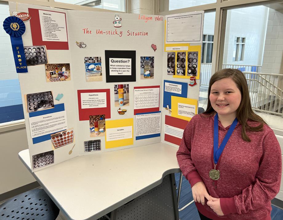 Lilyan Wall, First Place, Chemistry